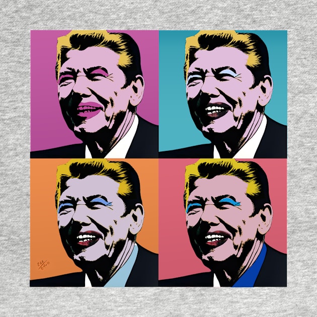 Ronald Reagan Andy Warhol by hi ~ hello ~